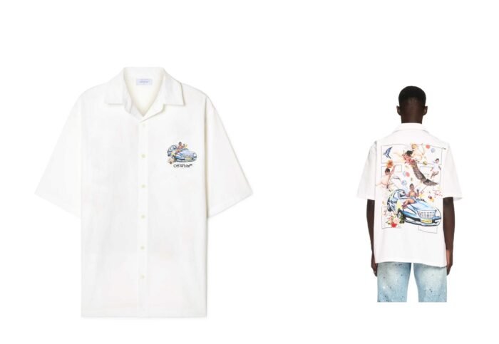 ⁦قميص عمرو دياب أوف وايت – Amr Diab Pepsi Chemise Off White⁩ - الصورة ⁦1⁩