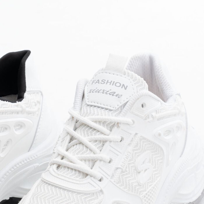 ⁦كوتشي حريمي بخامة قماش ورابر – Women’s Sneakers with PVC Sole⁩ - الصورة ⁦7⁩