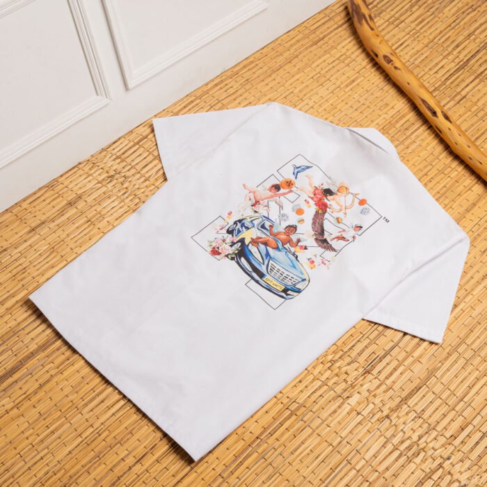 ⁦قميص عمرو دياب أوف وايت – Amr Diab Pepsi Chemise Off White⁩ - الصورة ⁦6⁩