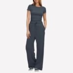 بيجامة بيزك قطن ليكرا – Basic Cotton Lycra Pajama - الصورة 6
