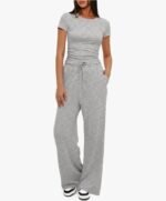 بيجامة بيزك قطن ليكرا – Basic Cotton Lycra Pajama - الصورة 10