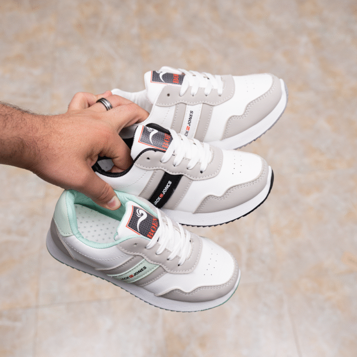كوتشي Jack & Jones DO9 حريمي بخامة فوندي مستورد ونعل PVC مريح – Jack & Jones DO9 Women’s Sneakers