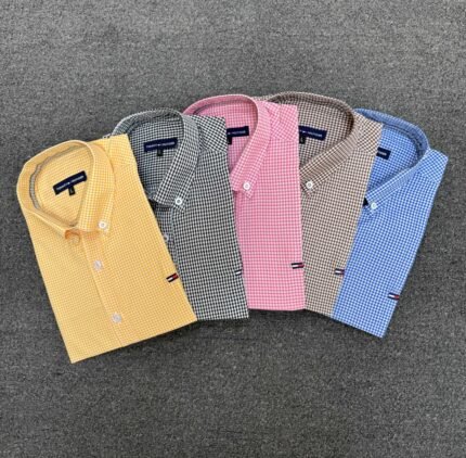 قميص رجالي Tommy كاروهات