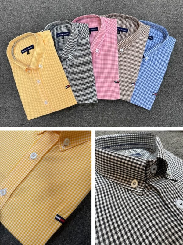 قميص رجالي Tommy كاروهات