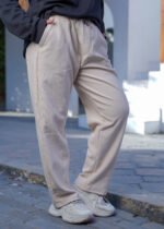 ⁦بنطلون كاردونيه مضلّع حريمي بخامة تقيلة وألوان تريندي⁩ - الصورة ⁦14⁩