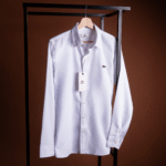 ⁦قميص لاكوست بخامة أوكسفورد قطن 100%⁩ - الصورة ⁦11⁩