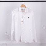 ⁦قميص لاكوست بخامة أوكسفورد قطن 100%⁩ - الصورة ⁦2⁩