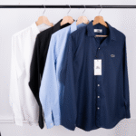 ⁦قميص لاكوست بخامة أوكسفورد قطن 100%⁩ - الصورة ⁦6⁩