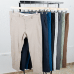 ⁦بنطلون كلاسيك رجالي خامة ثقيلة سليم فت⁩ - الصورة ⁦10⁩