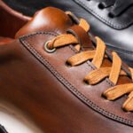 ⁦كوتشي رجالي جلد طبيعي ببطانة جلد وفرش طبي كود 007⁩ - الصورة ⁦3⁩