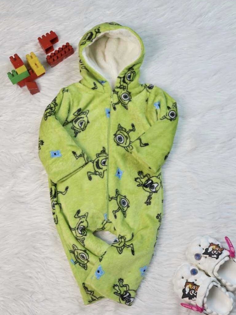 تصميم بدون عنوان (72) • جمبسوت كرة البعبع للأطفال فرو مبطن شتوي