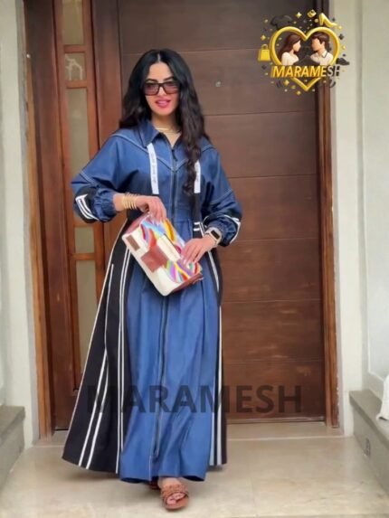 دريس جينز حريمي جبردين بحزام داخلي