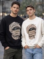 • سويت شيرت راوند The Mummy قطن صافي 100% تلبيس Oversize