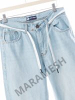 بنطلون وايد ليج جينز رجالي ستايل واسع