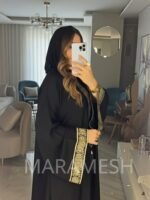 ⁦عباية الملكة كتان مستورد⁩ - الصورة ⁦8⁩