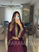 ⁦عباية الملكة كتان مستورد⁩ - الصورة ⁦4⁩